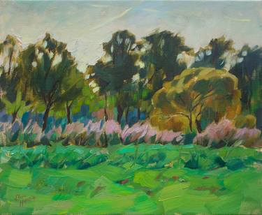 Original Impressionism Landscape Paintings by Elena Morozova