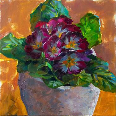 Original Impressionism Floral Paintings by Elena Morozova