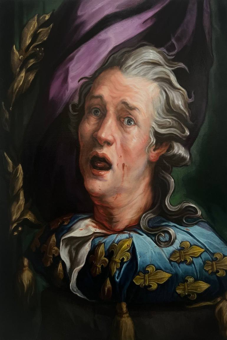 King Louis XVI Painting by C.P. Weyant