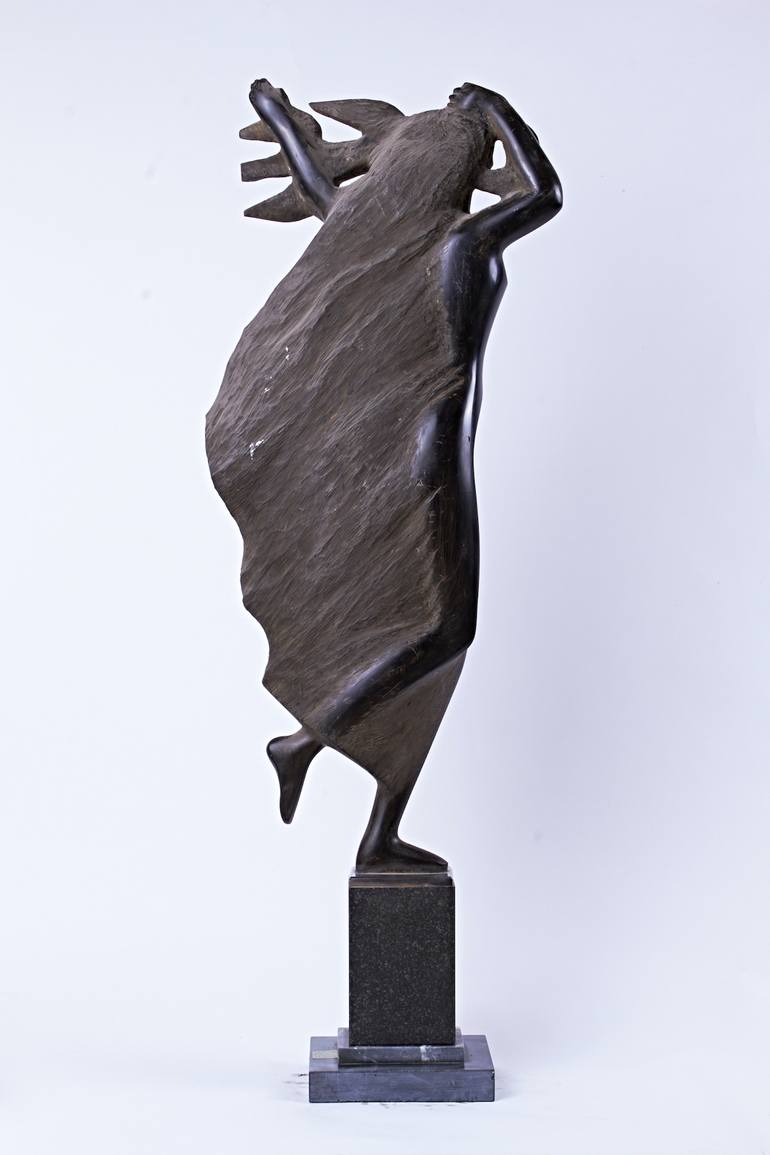 Original Abstract Seasons Sculpture by Oleg Baryakin