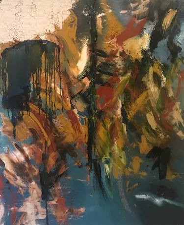 Original Abstract Expressionism Abstract Paintings by Blakelee Pieroni
