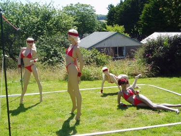 Beach Volleyball red team thumb