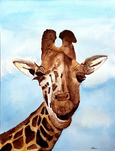 Original Animal Paintings by Allan J Brown
