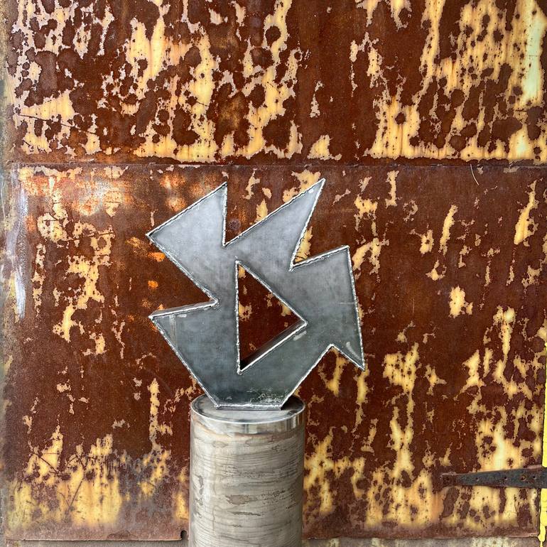 Original Cubism Abstract Sculpture by Volodymyr Beletskyi