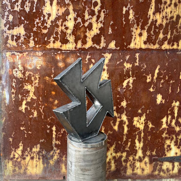 Original Cubism Abstract Sculpture by Volodymyr Beletskyi