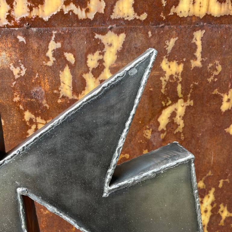 Original Cubism Abstract Sculpture by Volodymyr Beletskyi