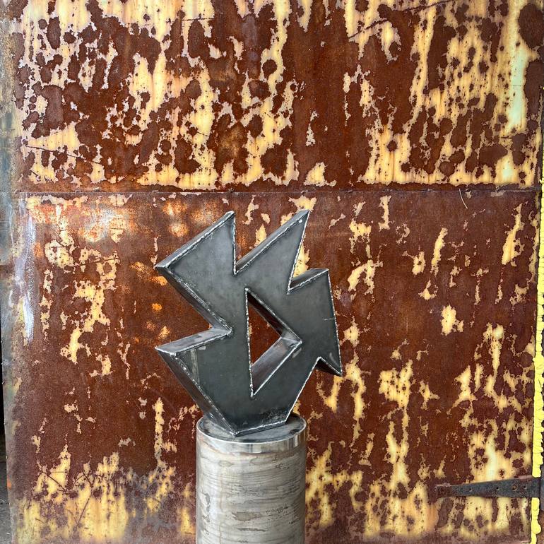 Original Cubism Abstract Sculpture by Volodymyr Beletskyi