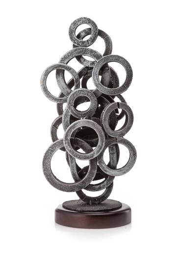Metal abstract sculpture Unity thumb