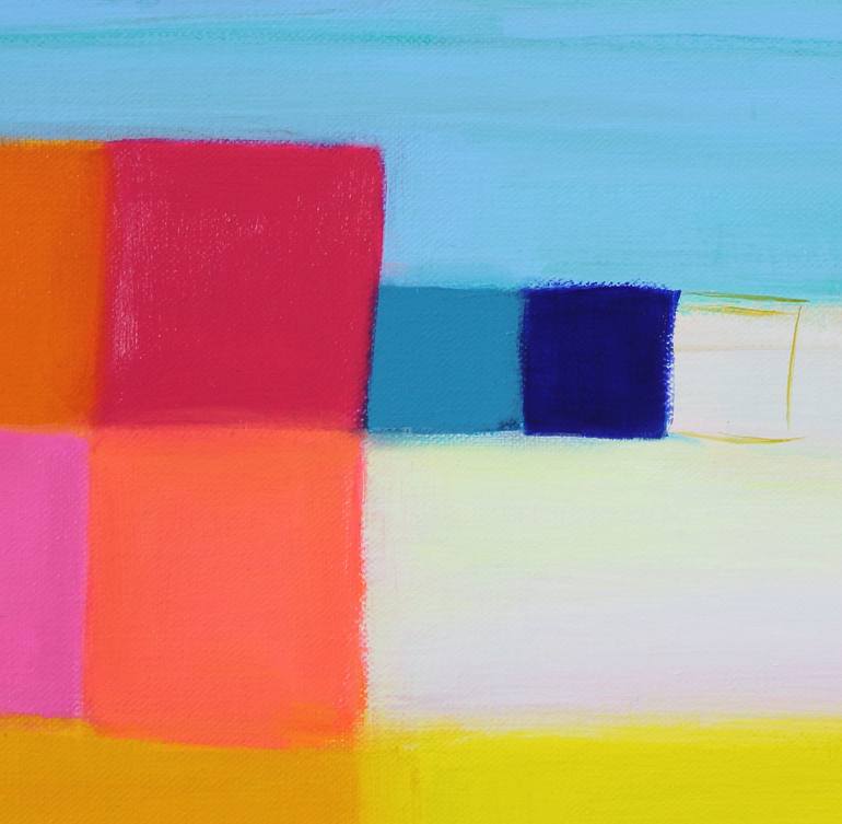 Original Abstract Landscape Painting by Sophia Heeres