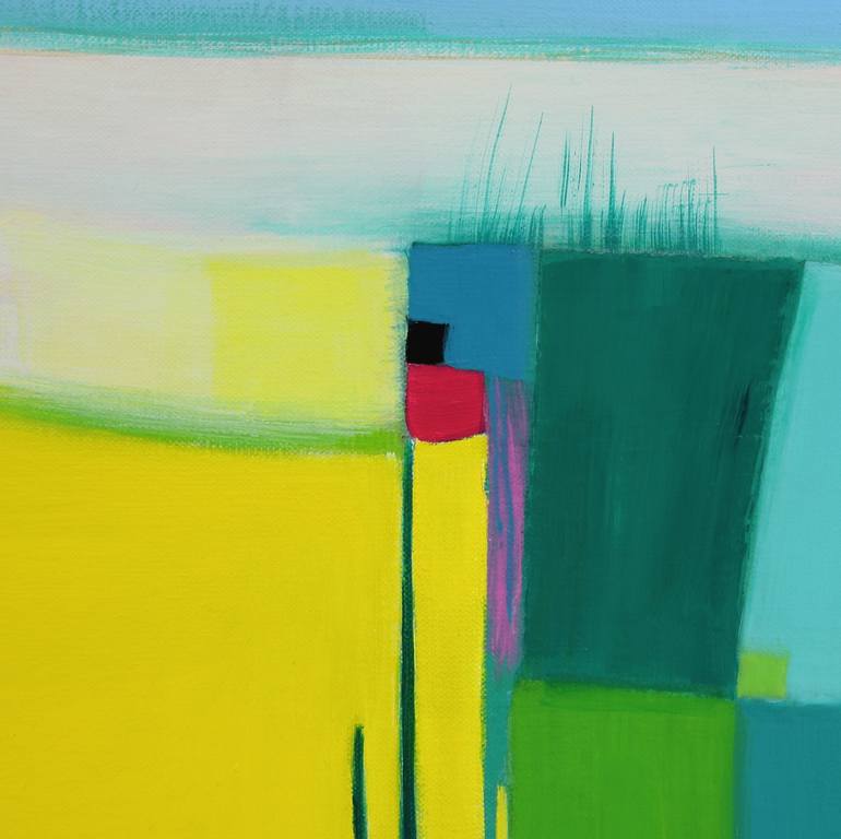 Original Abstract Landscape Painting by Sophia Heeres