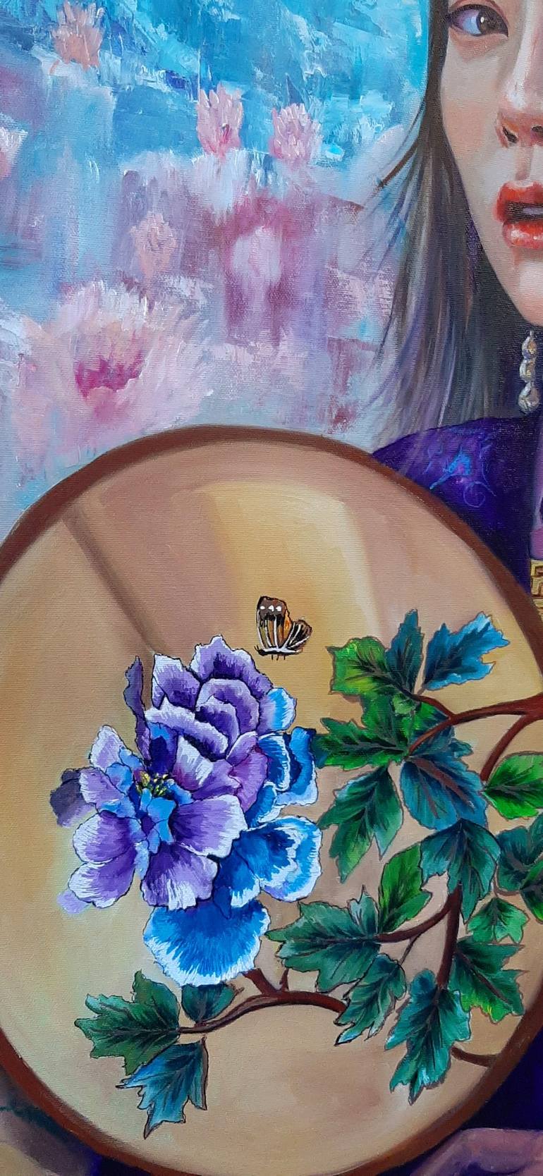 Original Fine Art Culture Painting by Sepideh Bagheri