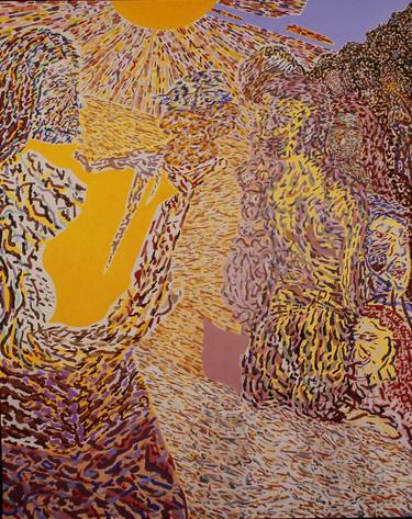 Original Algorithmic Abstract Paintings by Doug Terranova