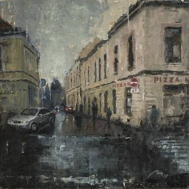 Original Cities Paintings by Peter Mnahoncak