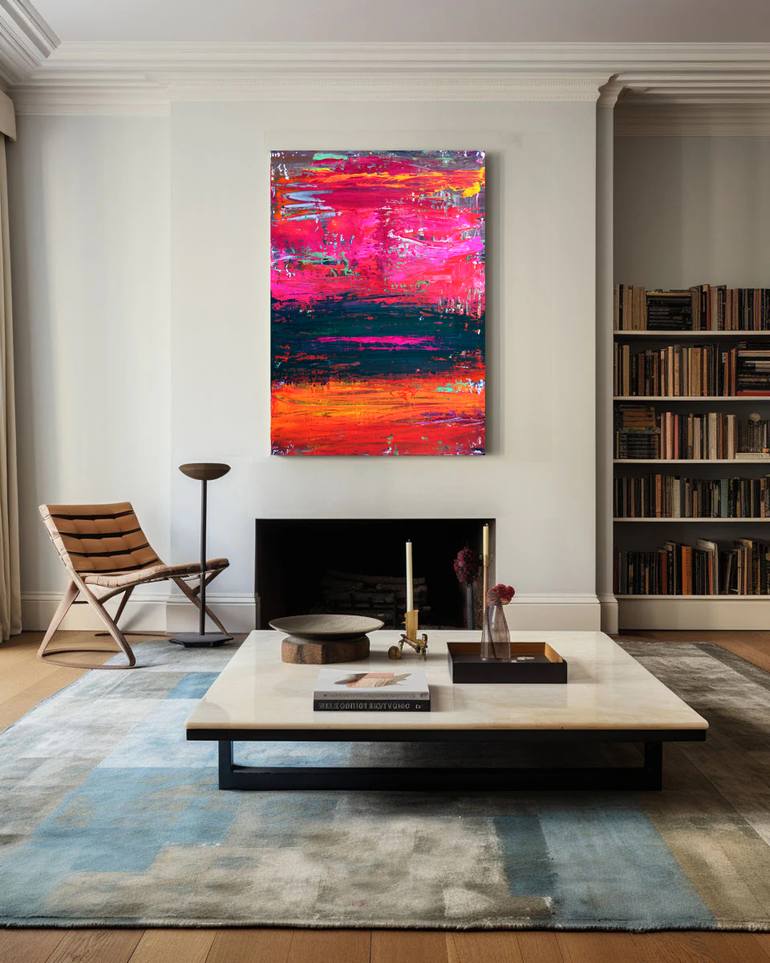 Original Abstract Painting by Mirjana Martinovic