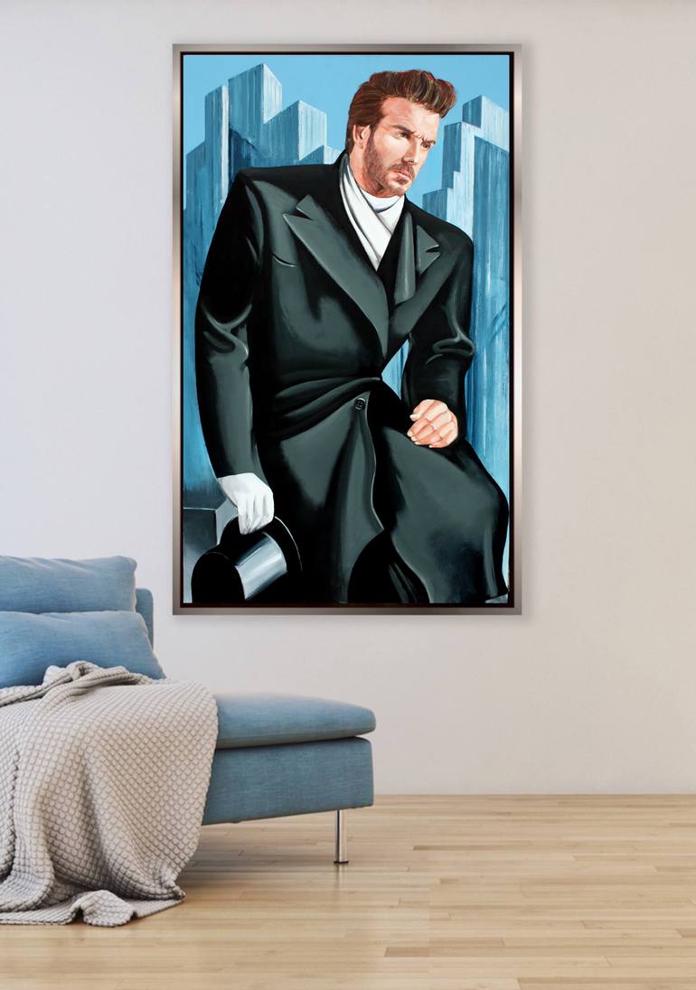 Original Figurative People Painting by Mirjana Martinovic