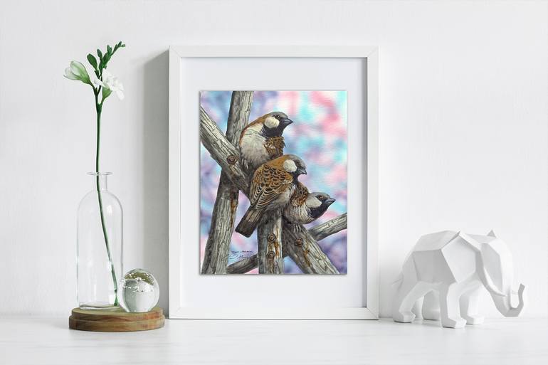 Original Fine Art Animal Painting by Paul Margocsy