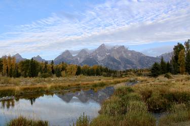 Early Morning along the River, Jackson Hole Wyoming - Limited Edition of 25 thumb