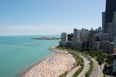 Oak Street Beach, Chicago - Limited Edition of 25 thumb