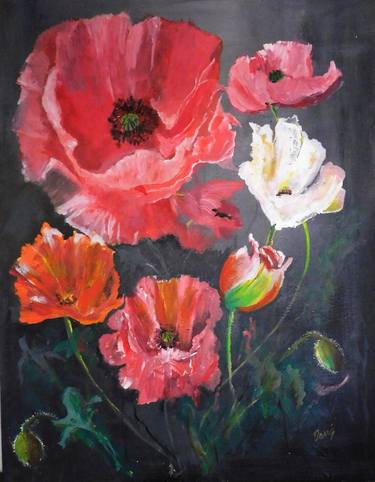 Poppys in technicolour thumb