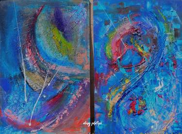 Original Abstract Paintings by Doug Phillips