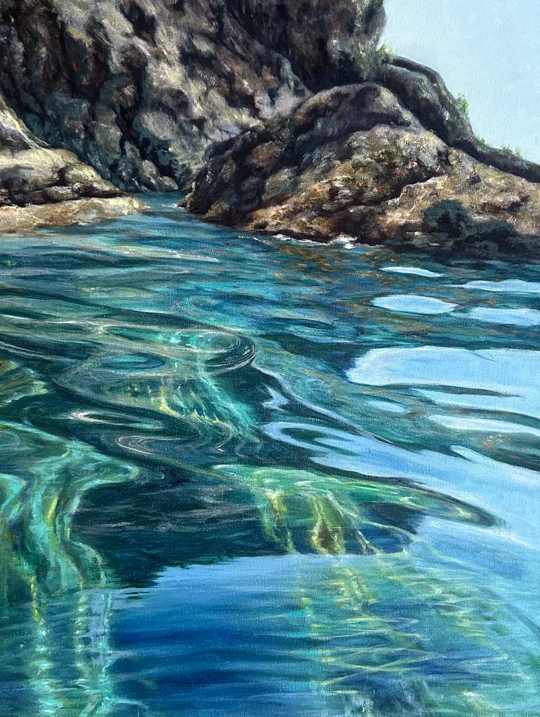 Original Expressionism Nature Painting by Elena Khokhryakova