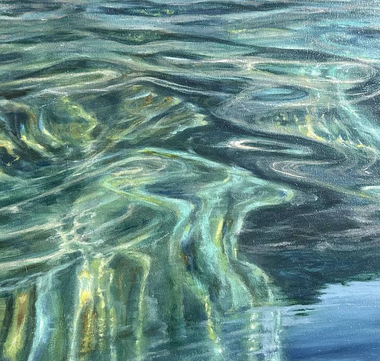 Original Expressionism Nature Painting by Elena Khokhryakova