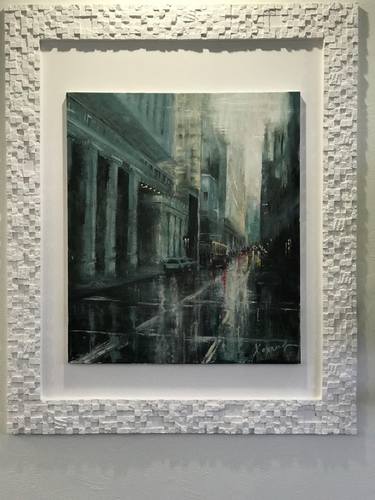 Original Impressionism Cities Paintings by Elena Khokhryakova