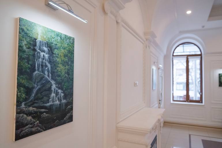 Original Impressionism Nature Painting by Elena Khokhryakova