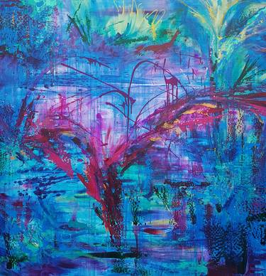 Original Abstract Painting by Jennifer Hayes