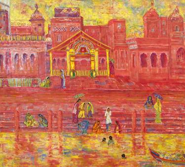 Print of Impressionism Cities Paintings by Marcela Levinska Borecka - Marilion