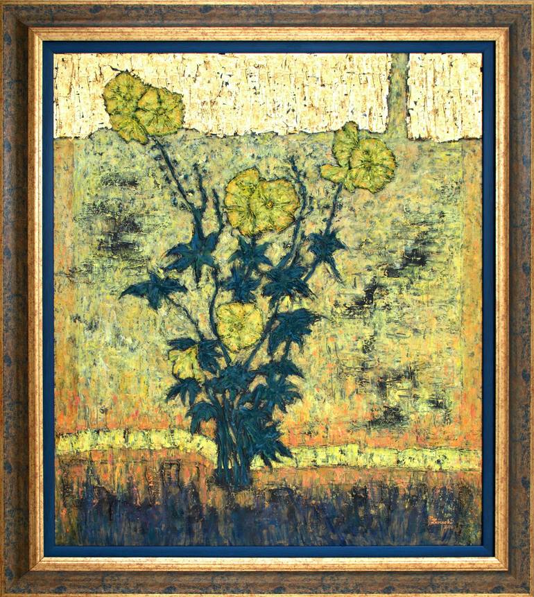 Original Impressionism Floral Painting by Marcela Levinska Borecka - Marilion