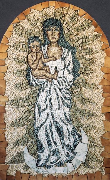 Mosaic MADONA ASSUMPTA BY MARCELA LEVINSKÁ – MARILION thumb