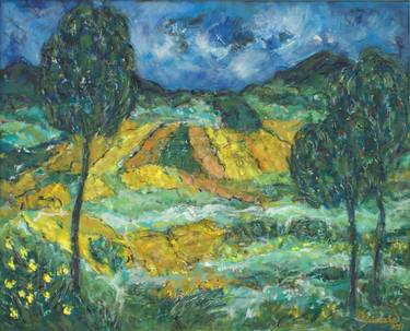 Original Landscape Paintings by Marcela Levinska Borecka - Marilion