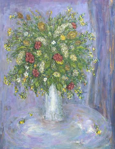 Print of Impressionism Still Life Paintings by Marcela Levinska Borecka - Marilion