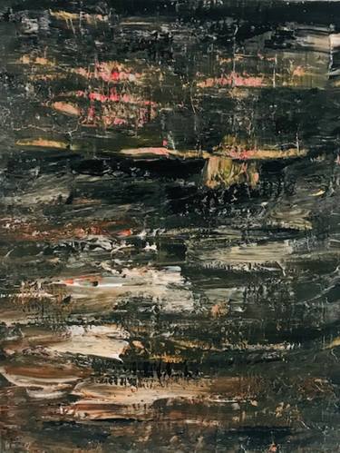 Original Abstract Expressionism Abstract Paintings by R Dassen