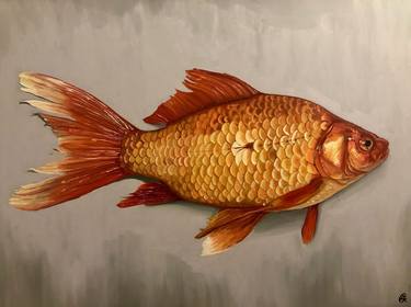 Print of Fish Paintings by Aniika Gjesvold Cantero