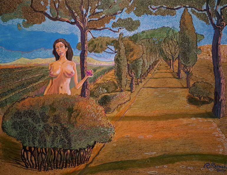 Original Impressionism Landscape Paintings by Ramaz Razmadze