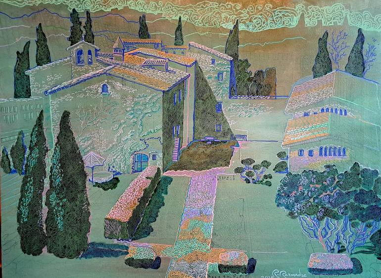 Original Contemporary Landscape Paintings by Ramaz Razmadze