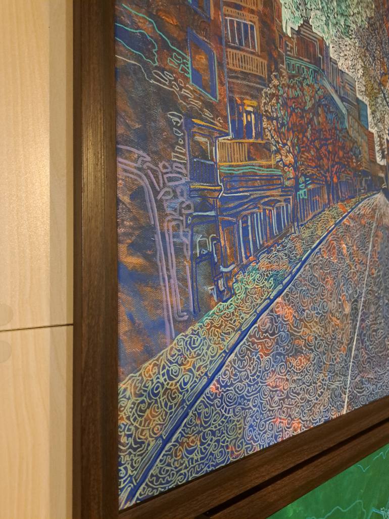 Original Contemporary Landscape Painting by Ramaz Razmadze