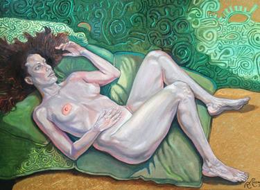 Print of Erotic Paintings by Ramaz Razmadze
