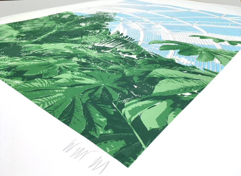 Original Abstract Architecture Printmaking by Will Clarke
