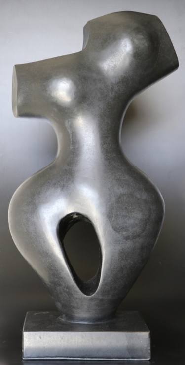 Original Figurative Abstract Sculpture by Evelyne Brader-Frank