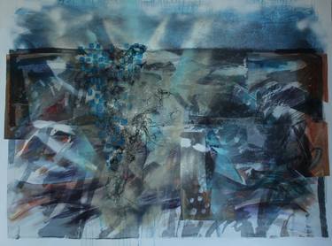 Print of Abstract Expressionism Abstract Collage by Dana Roman