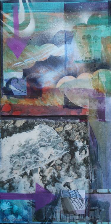 Print of Conceptual Abstract Collage by Dana Roman