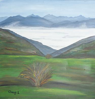 Print of Landscape Paintings by Cheryl L Montgomery