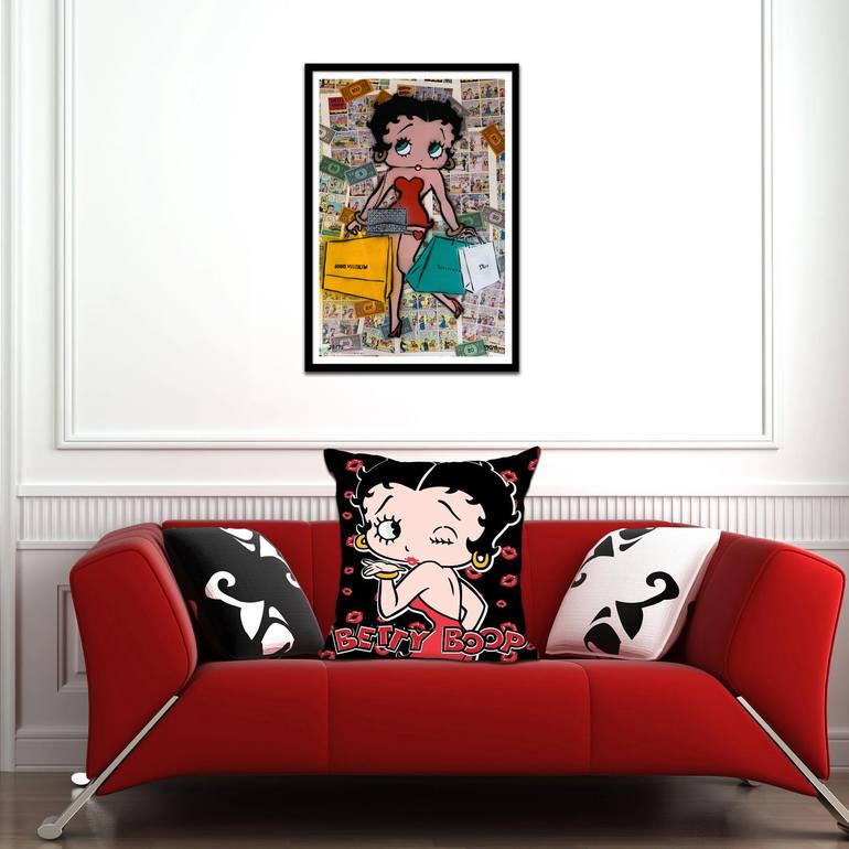 Original Pop Art Comics Mixed Media by Ekim Street Artist