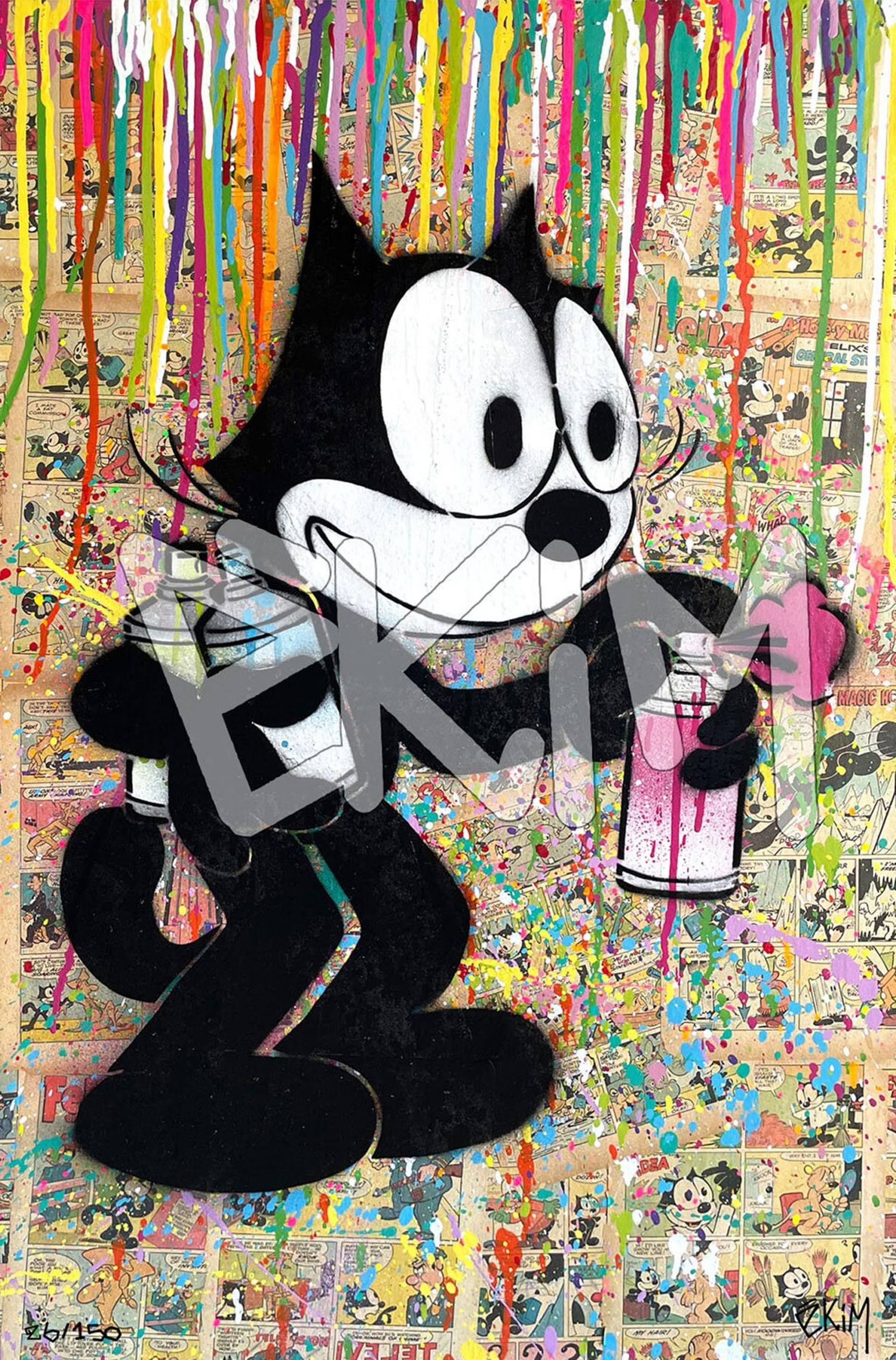 【貴重】80's \"Felix the Cat\" グラフィッククロック 入手困難 貴重】80's Felix the Cat グラフィッククロック 入手困難