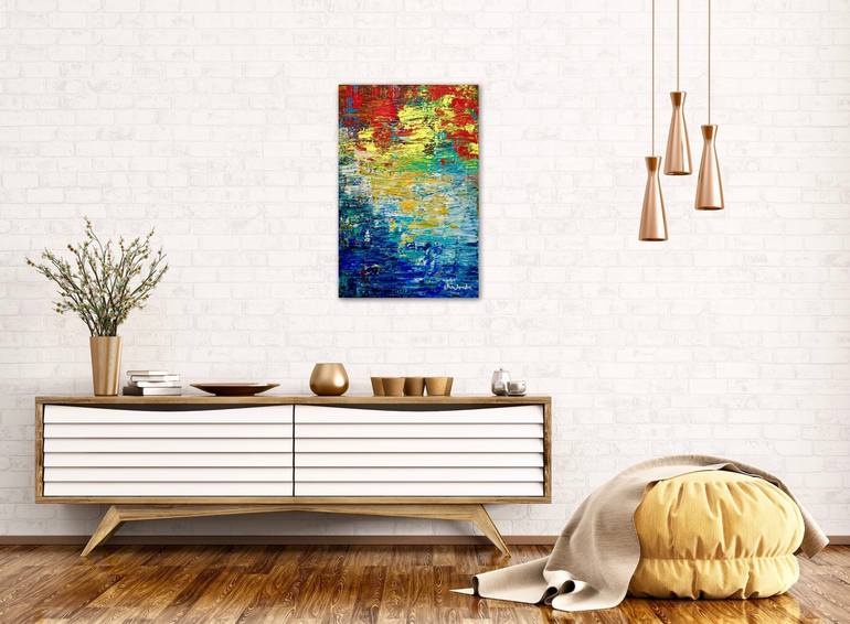 Original Abstract Expressionism Fantasy Painting by Ella Joosten