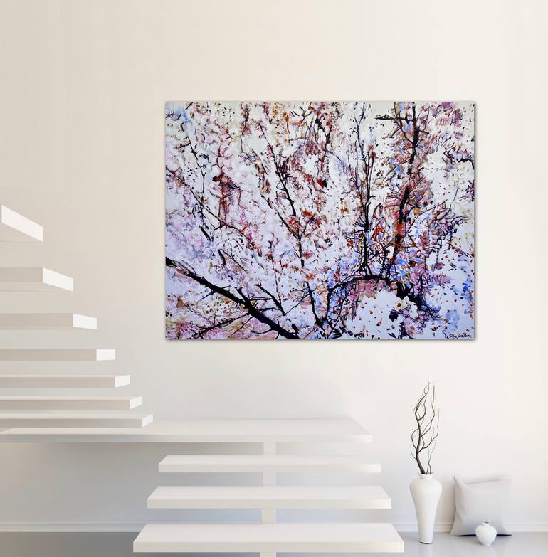 Original Abstract Expressionism Nature Painting by Ella Joosten