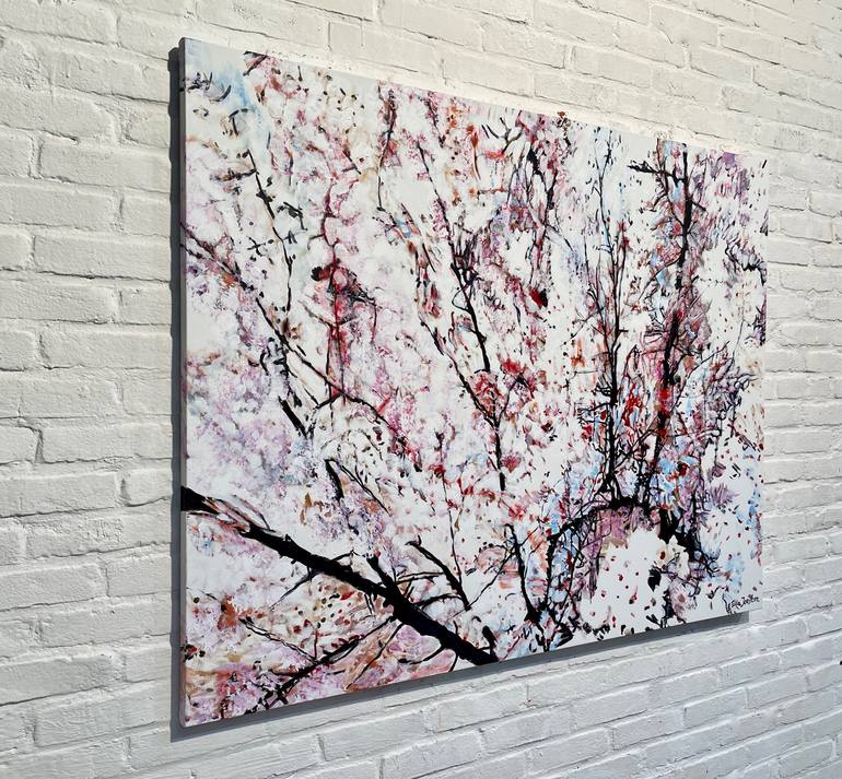 Original Abstract Expressionism Nature Painting by Ella Joosten